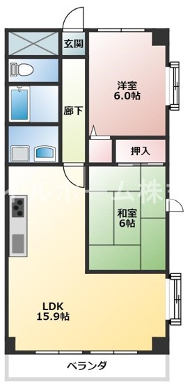 【間取り】 | KASUGAハイツ