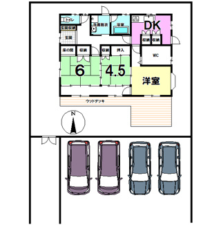 【間取り】 | 那覇市首里寒川町　戸建