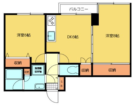 ヒルズ藤の間取り
