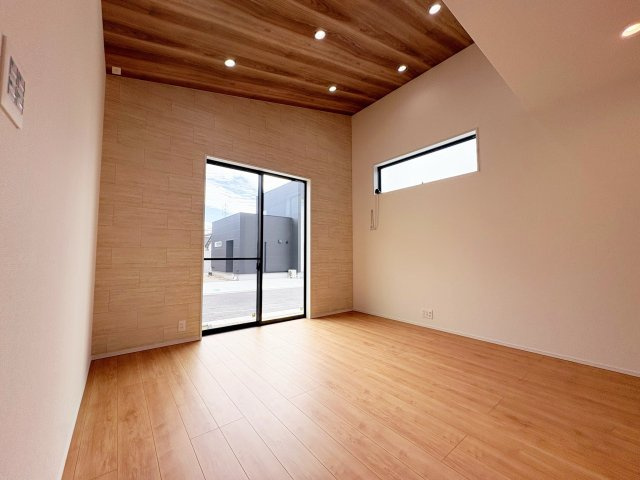和歌山市粟3-10　新築一戸建ての居間・リビング