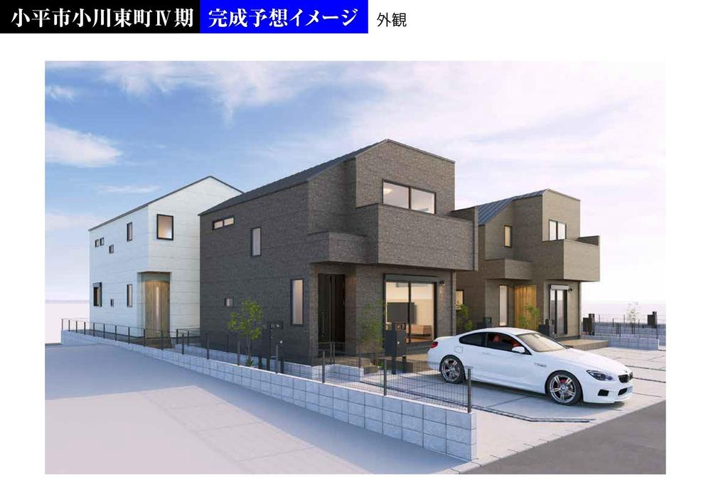 【GRAFARE　ZEH水準仕様】小平市小川東町４期の完成予想図|地震に安心のミライエ搭載/ＬＤＫ１８帖やゆとりのテラスなど、多彩なＰＬＡＮ
