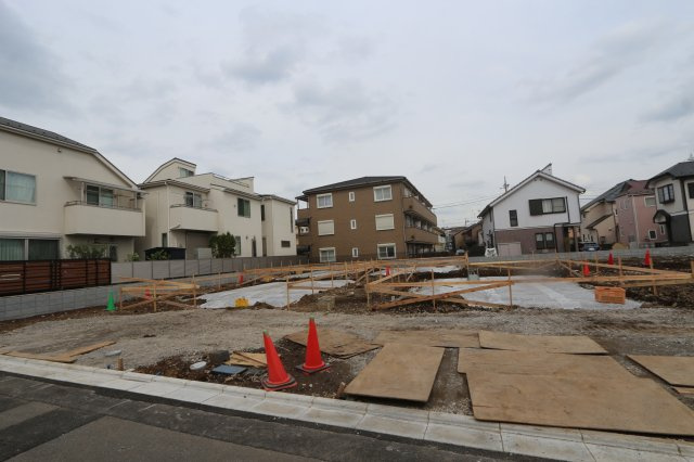 【GRAFARE　ZEH水準仕様】小平市小川東町４期の外観|小平6小学校まで徒歩約6分♪充実した周辺環境・全棟106平米以上のゆとりある敷地！