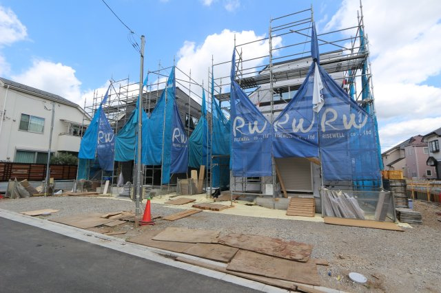 【GRAFARE　ZEH水準仕様】小平市小川東町４期の外観|リビングイン階段&対面式キッチンを採用した、ご家族の絆が育まれる間取り設計。