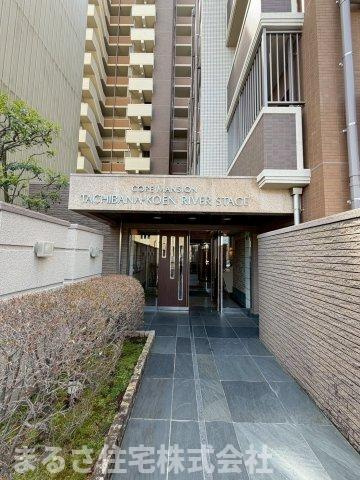 コアマンション橘公園リバーステージのエントランス