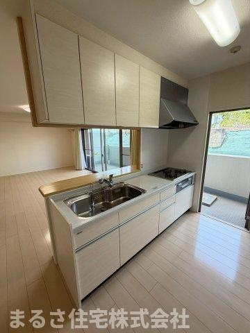 コアマンション橘公園リバーステージのキッチン