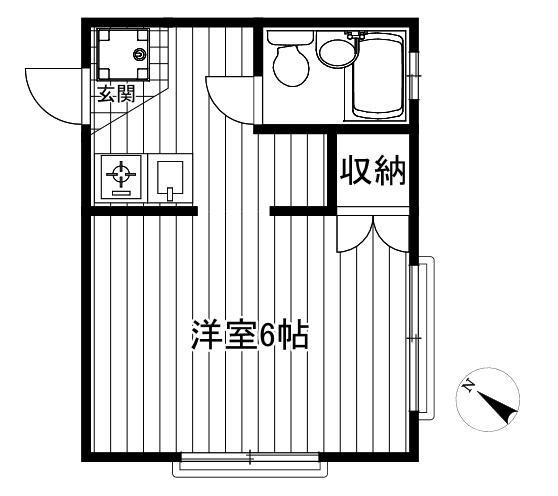 【間取り】 | ベル・シャンブルB棟