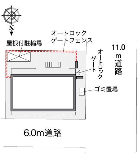 レオパレスエムエムワンの区画図