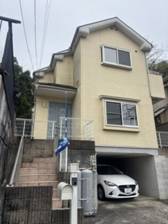 【外観】 | 再生住宅　横浜市戸塚区舞岡町 | 現地（4月6日撮影）