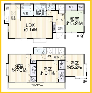 【間取り】 | 再生住宅　横浜市泉区岡津町 | 間取り