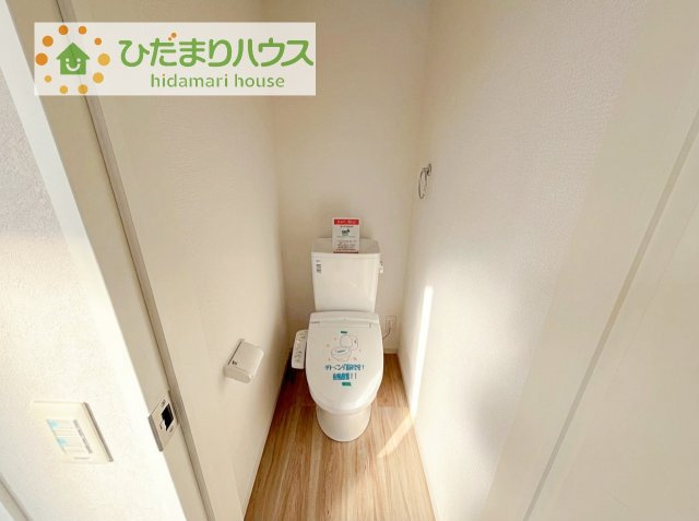 【トイレ】 | 土浦市木田余西台3期　新築戸建 | トイレは1F、2F共に完備！取り合いになることがありませんね(^^)/