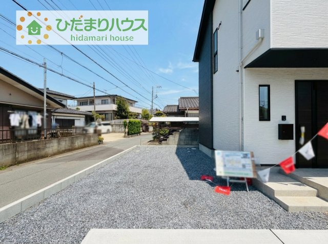 【庭】 | 土浦市木田余西台3期　新築戸建 | お庭付物件になります！お庭遊びや、プールなどお子様も大喜び(^^)