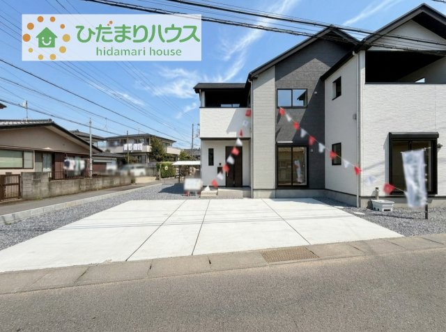 【駐車場】 | 土浦市木田余西台3期　新築戸建 | マイホームなら駐車場代がかかりません！しかも、自宅の駐車場で洗車ができます！今までコイン洗車に行っていた手間も省けて、節約にもつながります(^^♪