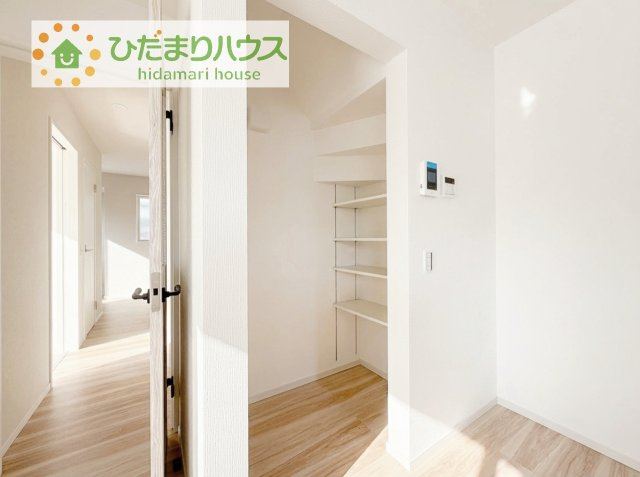 【収納】 | 土浦市木田余西台3期　新築戸建 | 備え付け収納で、スッキリお片付け！