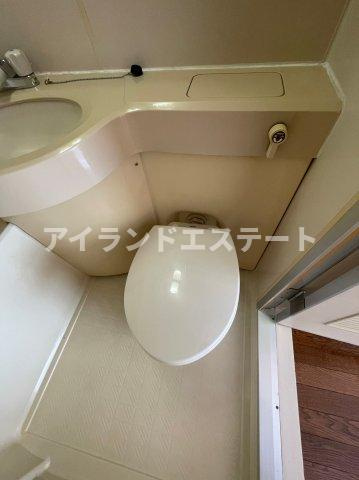 ミキハウス　オートロック　バイク相談　洋室7帖のトイレ