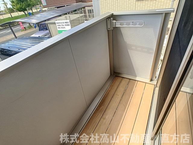 リーフコート星ヶ丘のバルコニー