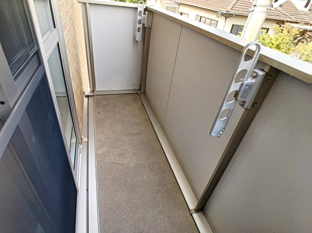 リーフコート星ヶ丘のバルコニー