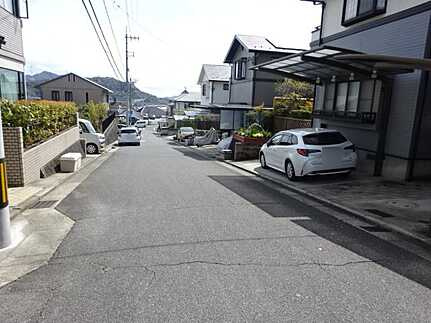 南区仁保南１丁目の前面道路含む現地写真