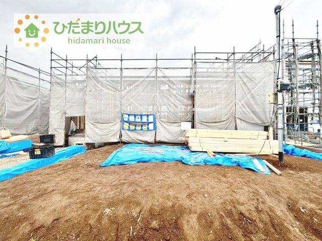 【外観】 | 第1常総市坂手町　新築戸建　3号棟 | 長期優良認定物件♪
4月6日撮影