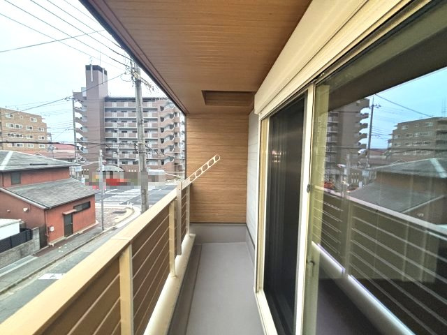 ヴァレイ岡本　のバルコニー