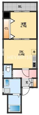 リベルテかじや町の間取り