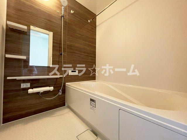 鳥飼下2 新築戸建の浴室|お風呂で日々の疲れを落としましょう