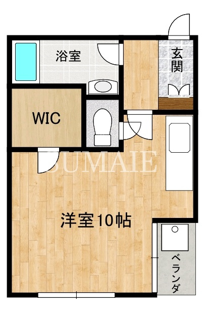 加来ビルの間取り|間取りです。