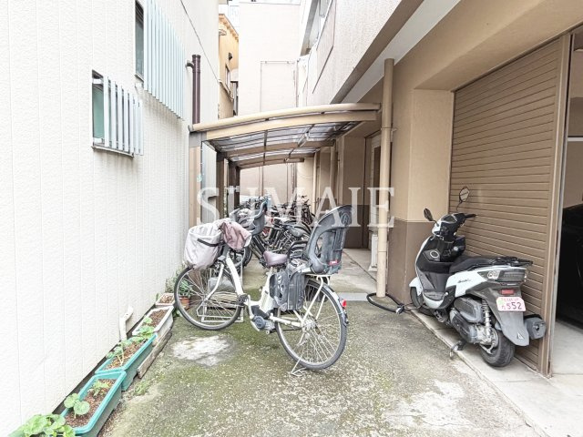 加来ビルのその他共用部分|駐輪場です。