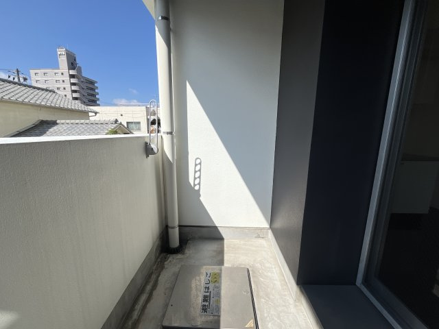 ラ・ベリーザ南今宿のバルコニー