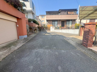 【前面道路含む現地写真】 | 京都市伏見区桃山町遠山　2区画A号地　建築条件無し
