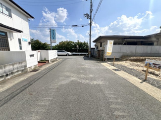 【前面道路含む現地写真】 | 宇治市広野町小根尾1区画　売土地　建築条件無し