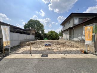 【前面道路含む現地写真】 | 宇治市広野町小根尾1区画　売土地　建築条件無し