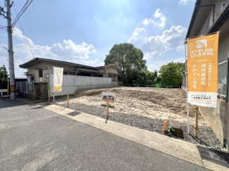 【前面道路含む現地写真】 | 宇治市広野町小根尾1区画　売土地　建築条件無し