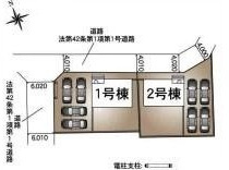 常総市新石下　第10　新築戸建　2号棟の区画図|区画図です♪