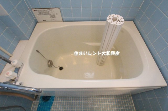 平和コーポの浴室