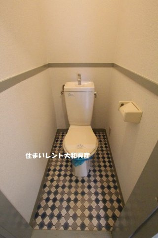 平和コーポのトイレ