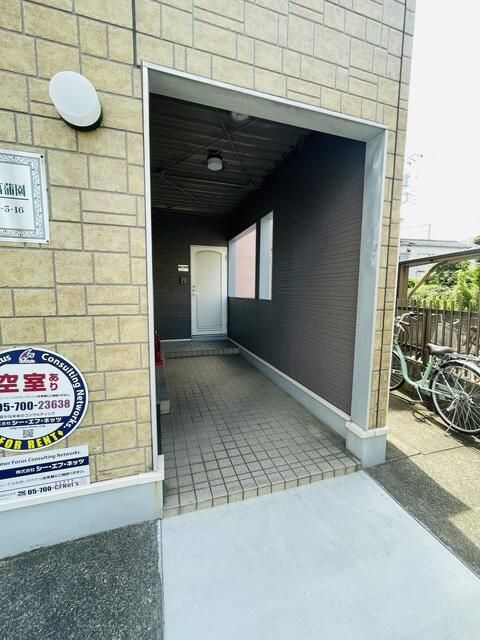 エスパーダ堀切菖蒲園のエントランス