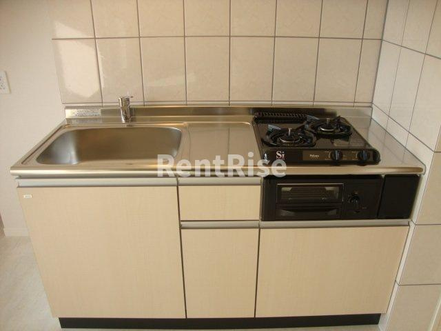 サンパレスⅦのキッチン|システムキッチン