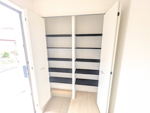 つくば市高見原　第18　新築戸建て　の玄関