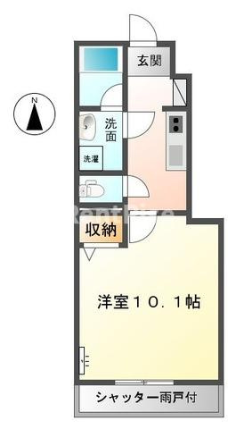 ダフネの間取り|間取図