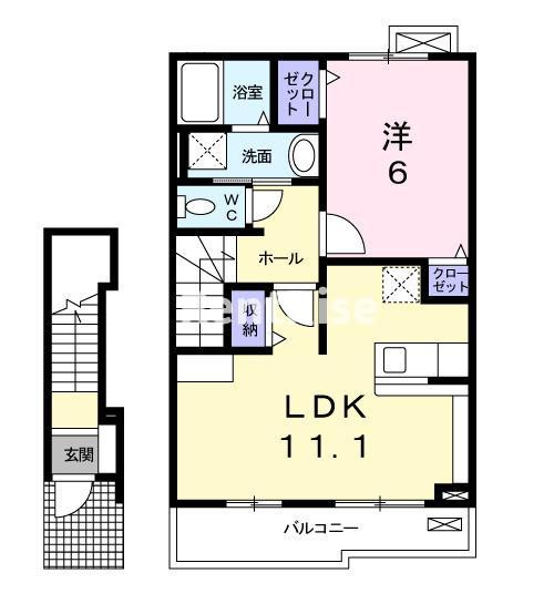 グラシアスの間取り|間取図