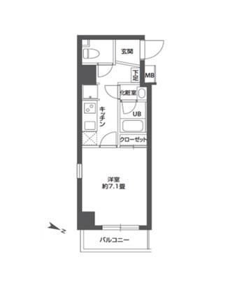 ニューシティアパートメンツ南千住の間取り