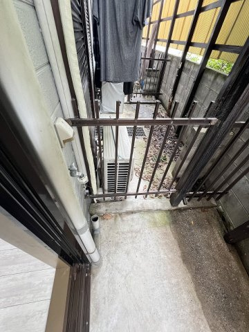 延明ハイツの設備|洗濯機置場