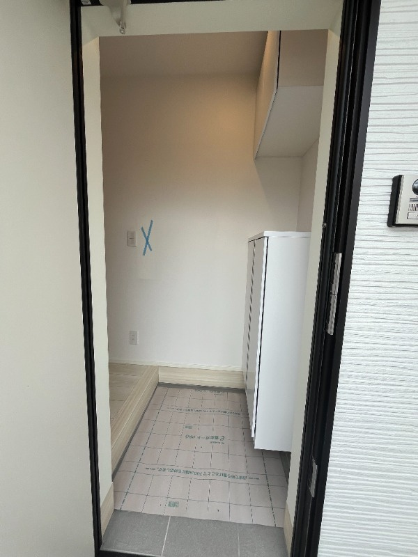 くぅガーデンの玄関