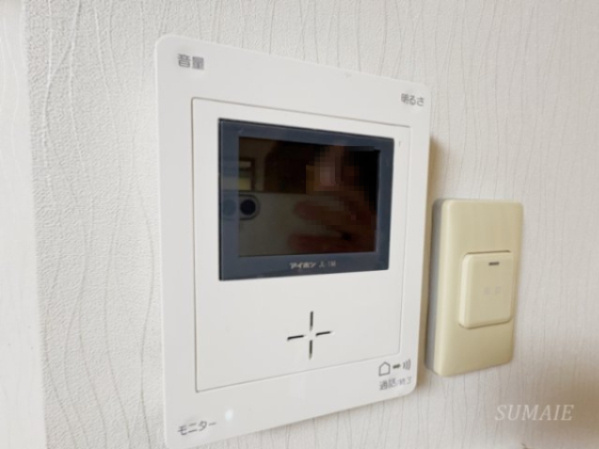 エヌユービルのセキュリティ|モニタ付きインターホンもあり☆