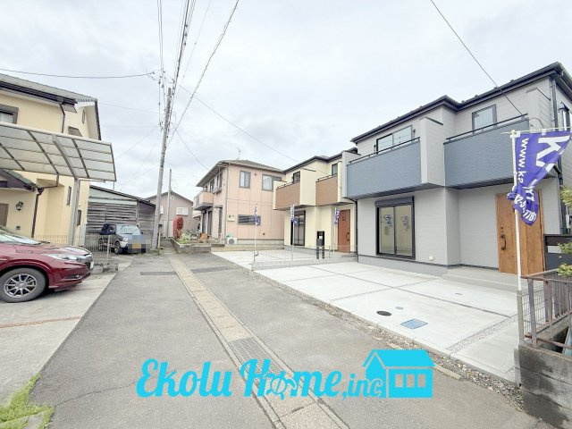 あきる野伊奈第11　全2棟　1号棟の前面道路含む現地写真|2026年4月 撮影