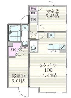 【間取り】 | グランヴィル東蒲田