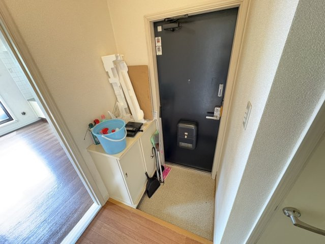 グリーンリーフ市川 A棟の玄関