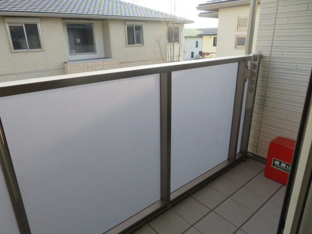 ザ フジイ ガーデンAのバルコニー