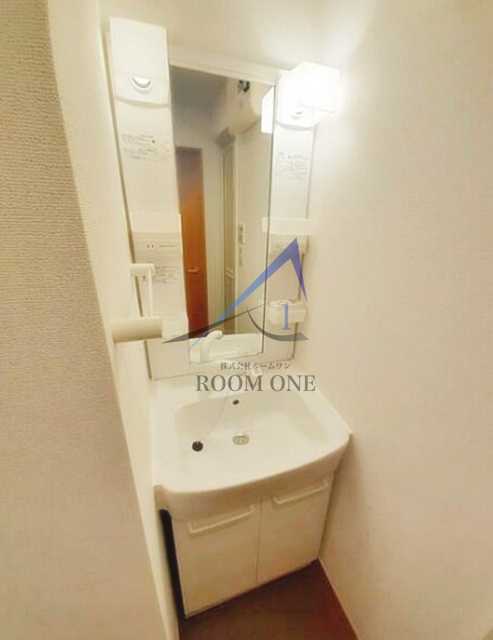 コーラル　ブルーの洗面所|洗面台です。