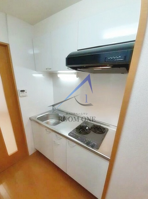 コーラル　ブルーのキッチン|キッチンです。